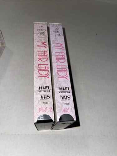 My Fair Lady 25th Anniversary Commemorative Edition CBS Video Club 2 VHS Box Set - Picture 7 of 8