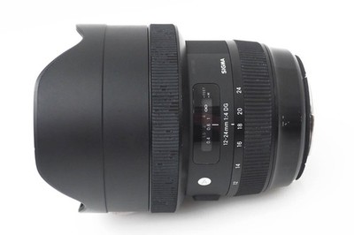 Sigma 12-24mm F4 DG HSM Art Ultra Wide Angle Zoom Lens Canon EF Mount Exc+++++