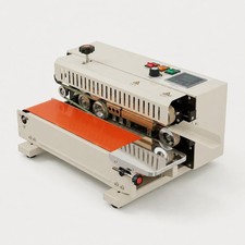 Continuous Sealing Machine Automatic Horizontal Plastic Bag Band Sealer 600W
