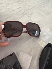 Celine red sunglasses