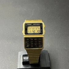 Vintage Casio Databank DBC-610 Digital Watch w/ Band - WORKS for