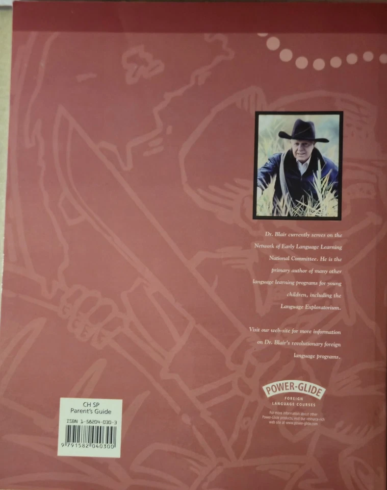 Power-Glide Children’s Spanish Course Parent's Guide 6 Total Workbooks 8 CDs VG - Image 3 of 4