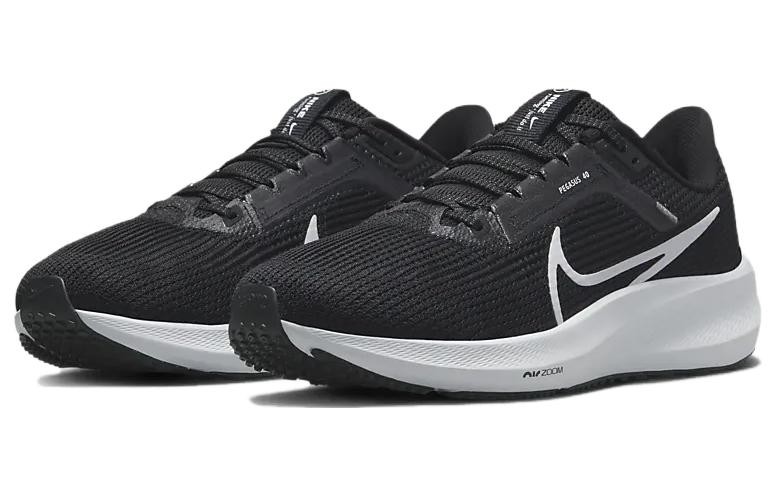Size 10.5 - Nike Air Zoom Pegasus 40 Black White W for sale online