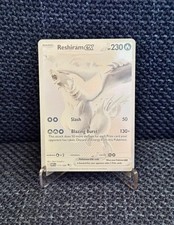 Pokemon Reshiram ex 173/086 bianco nero raro SV: White Flare Full Art quasi nuovo/M++