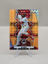 2022 Mosaic Jo Adell Fluorescent Orange Mosaic Prizm /25 #120