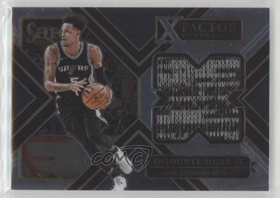 2017-18 Panini Select X-Factor Memorabilia Dejounte Murray #XF-DJM 3p7