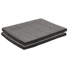 2 Pack 12x16 Inch Polyethylene Foam Sheets 1 Inch Thick