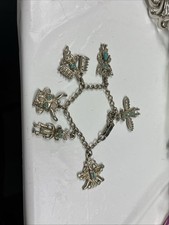 VINTAGE NATIVE CHARM BRANSOLETKA INDYJSKI SOUTHWESTERN DESIGN Biżuteria