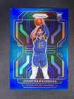 2021 Panini Prizm Basketball Prizms Blue Jonathan Kuminga #307 PSA 7.5