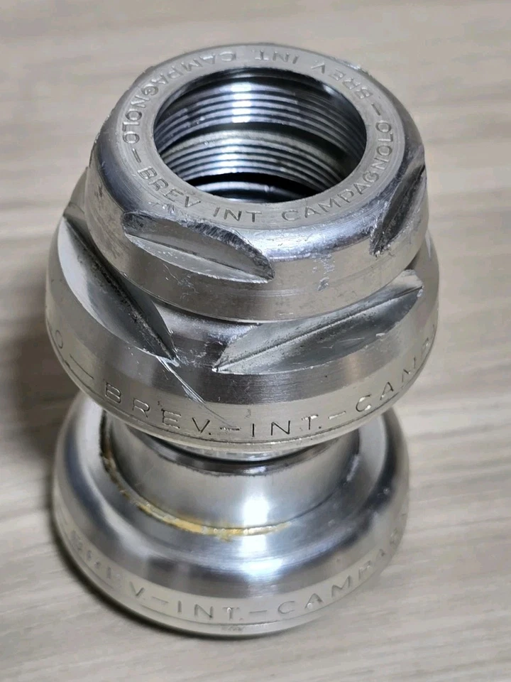 Auriculares roscados Campagnolo Brev Int Vintage 1 pulgada 1x24 británicos *Envío rápido* Foto 2 de 4