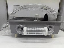Small Animal Acrylic Cage Hamster Gerbil Mice Rat Bottle FoodDish Hideout Wheel