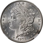 1878-P 7TF Rev 78 Morgan Silver Dollar NGC MS62 Blast White Great Eye Appeal