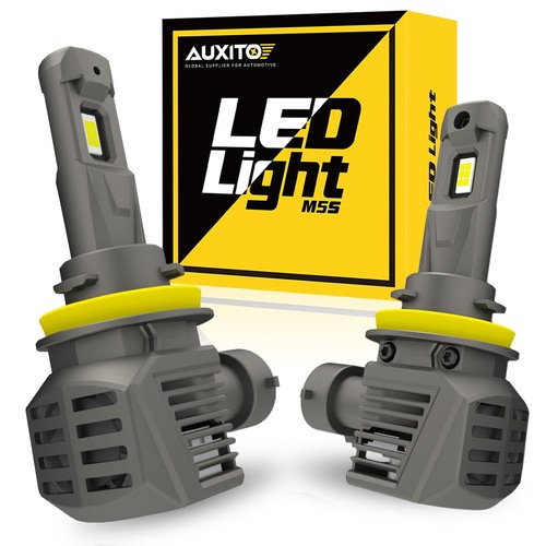 2X AUXITO H11 LED Headlight Conversion Kit Low Beam Bulbs Bright CANBUS M5 EXC