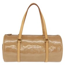 Louis Vuitton Bedford Handbag Monogram Vernis Brown Patent_Leather Handbag