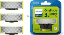 Philips Oneblade Lame Di Ricambio Originali - 3 Pezzi - Adatte a Tutti i Modelli