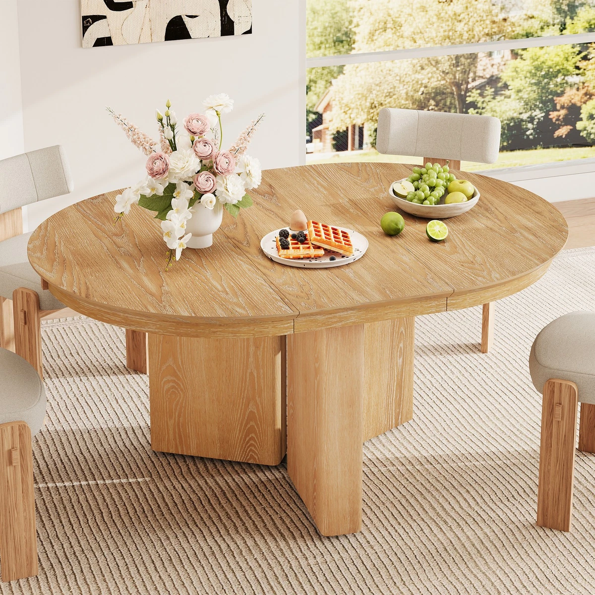 Oak Oval Dining Tables for sale | eBay