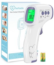 Digital Thermometer for Adults and Kids, No Touch Forehead Thermometer for Baby,
