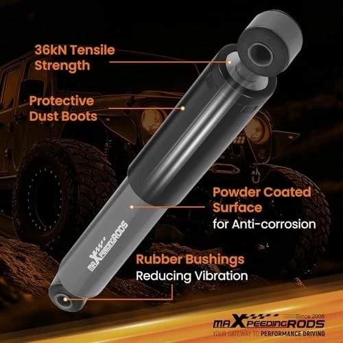  "Amortiguador descensor delantero de 2-5"" para Chevy C10/GMC C15 1963-1987, cargado de nitrógeno"  Foto 3 de 4