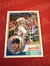 2018 Topps - Silver Pack 1983 Topps Design Chrome Update Series J.D. Martinez...