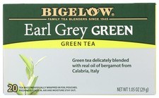 Bigelow Earl Grey Green Tea Bags - 20 ct