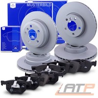 ATE Bremsscheiben +BremsbeläGe Vorne+Hinten U.A. FüR Audi, VW