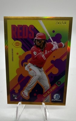 2024 Bowman Chrome - Bowman Ascensions Elly De La Cruz Gold Refractor /50 (RC)