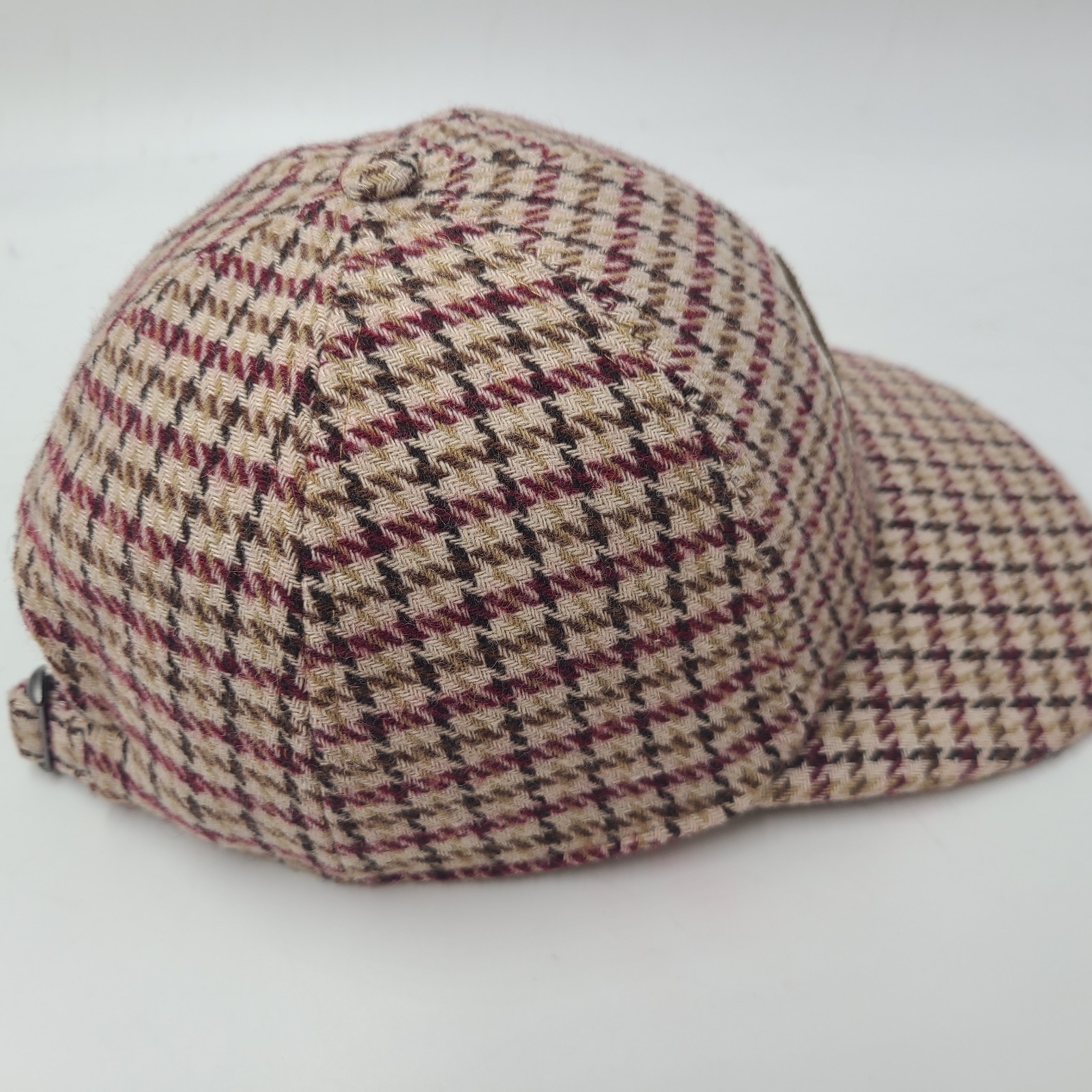 Gap Hat Adjustable Houndstooth Wool Blend Strapba… - image 6