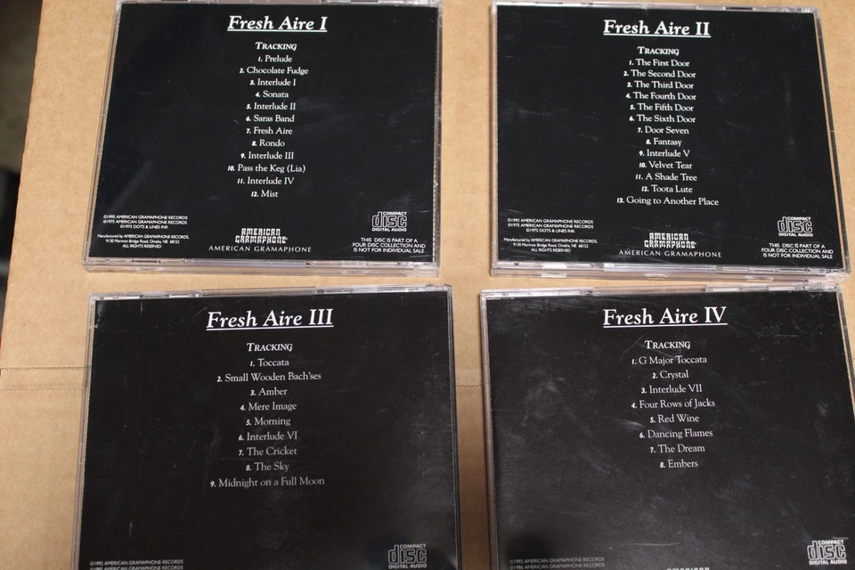 Mannheim Steamroller – Seasons A Fresh Aire 4xCD Collection by Chip Davis - Image 3 of 4