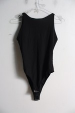 Topshop Womens Open Back Bodysuit Strappy - Black - Size 10 (f91)