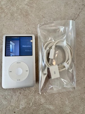 Apple iPod Classic 6th Generation 120gb Silver Grade C -read