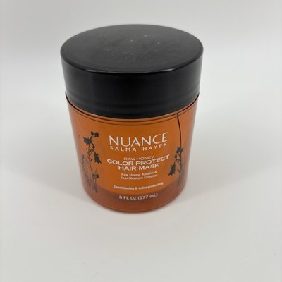 Nuance Salma Hayek Raw Honey Color Protect Hair Mask, Conditioning 6 fl oz New