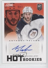 2013-14 Score Hot Rookies Signatures Anthony Peluso #602 Auto 2a8