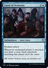 Curse of Verbosity 717 U Commander Legends: Battle for Baldur's Gate MTG