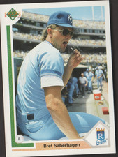 1991 UPPER DECK BRET SABERHAGEN #435