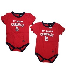 2 St. Louis Cardinals Adidas One Piece NWOT 12 months