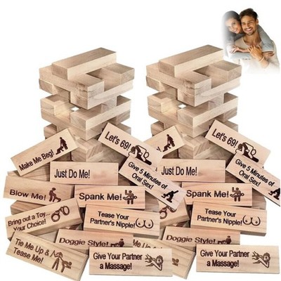 48X Super Naughty Block Tower Germany Version Limited Couple Games Date Night