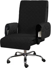 Washable), Gaming Chair and Desk Chairs (Black/Grey, Fits Executive, Water-