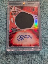 2025 Bowman's Best U Mark Fletcher Jr. GU Jersey Refractor Auto Relic Miami JRA