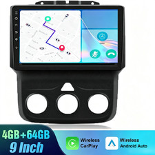 Carplay For Dodge Ram 1500 2500 3500 2013-2018 Android 15 Car Stereo Radio GPS
