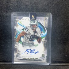 2024 Topps Inception - Rookie Autographs Brock Bowers #RA-BB (AU, RC)