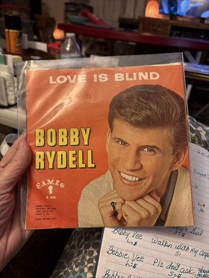 Bobby Rydell Butterfly Baby / Love Is Blind  45 RPM