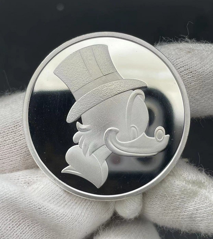 Disney Medallion Coin Collective Series Scrooge McDuck Series Style #3