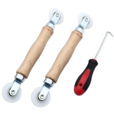 PHITUODA 3 Pcs Window Door Screen Repair Kit, Spline Roller Tool with...