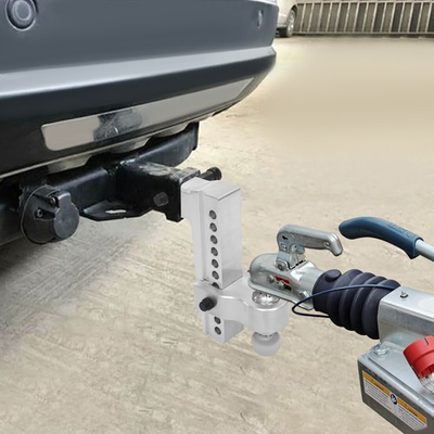 #ad Adjustable Trailer Hitch 2.5 inch Receiver 26500lbs Heavy Duty Tow Hitch Trailer $121.97