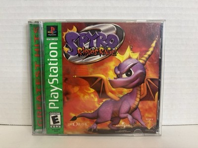 Spyro 2: Ripto's Rage (PS1, 1999) Greatest Hits CIB / TESTED - SHIPS FREE !