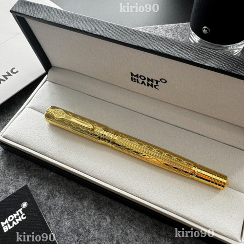 Montblanc Gold Rollerball Pen Luxury Engraved VIP Gift Executive Limited Edition