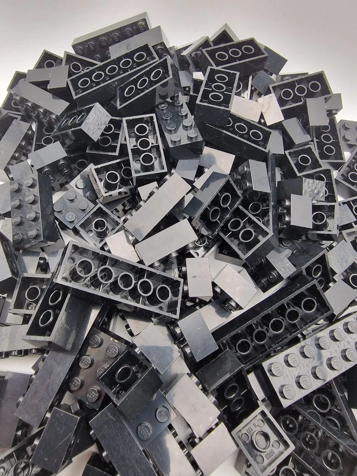 LEGO Brick Bundle x50 PACK, 2x2 2x3 2x4+ Random Basic Sizes LOT / Select Colour