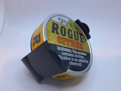 tobacco dip holder DIP can visor mount Skoal Copenhagen Rogue holder Tobacco Tin Can holder  black