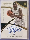 2015 Immaculate Multi Sport Branden Dawson  Autograph Auto #/99 msu michigan st