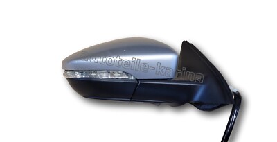 Für VW SCIROCCO 2008 - 2017  Außenspiegel spiegel elektrisch silber LA7W